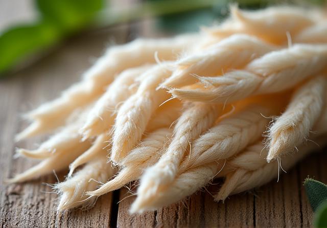 자연에서 유래한 친환경 섬유